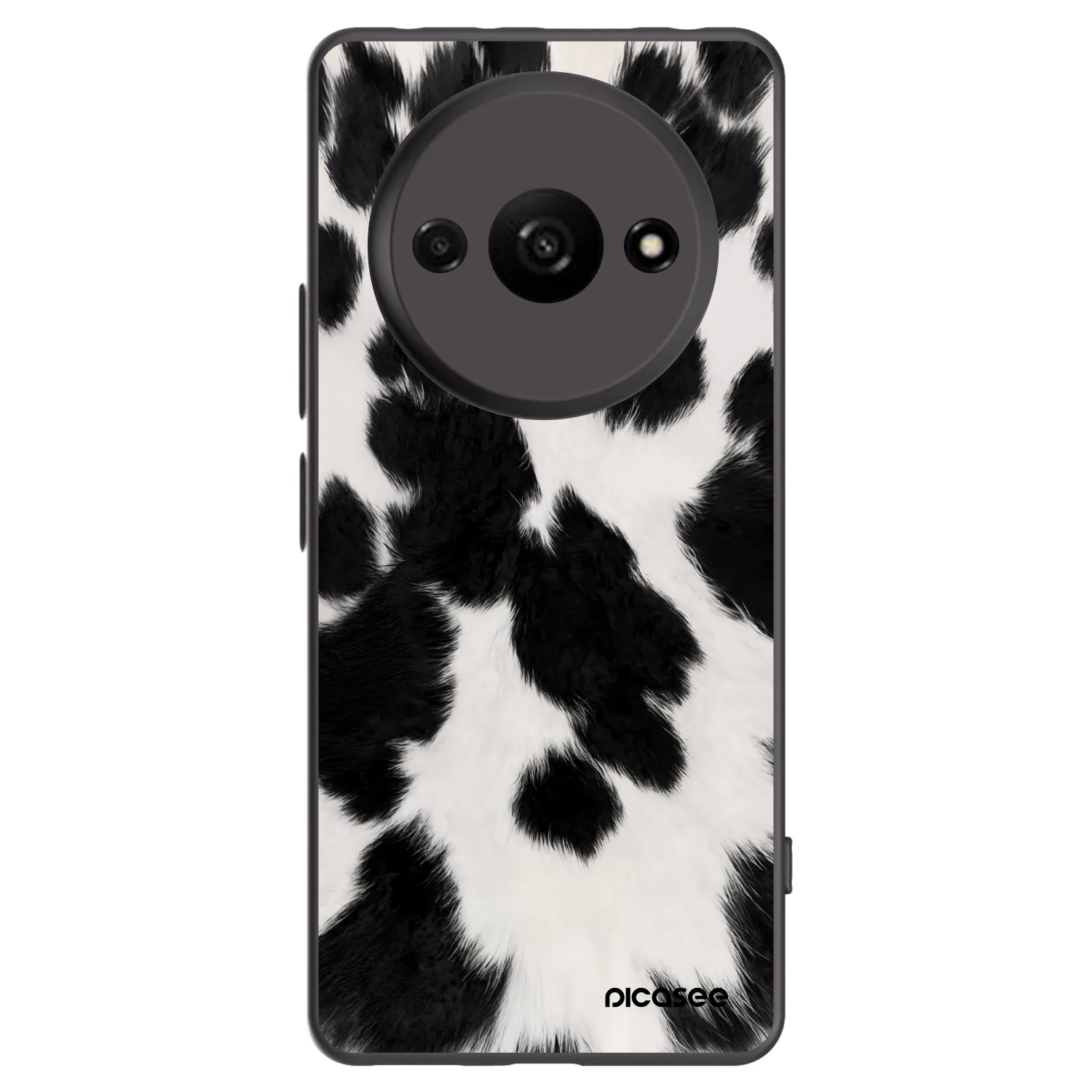 Picasee crna silikonska maskica za Xiaomi Redmi A3 - Black Moo