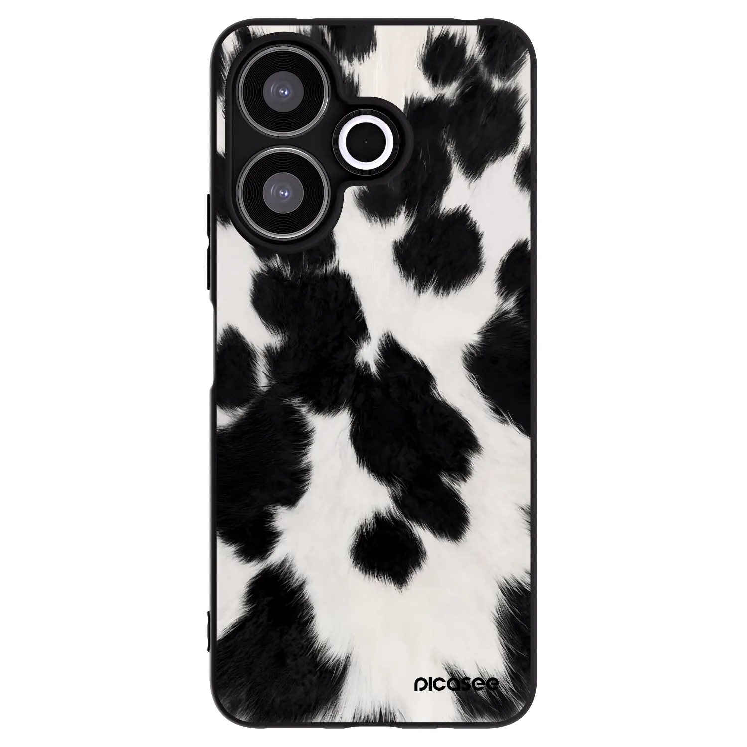 Picasee crna silikonska maskica za Xiaomi Redmi 13 4G - Black Moo