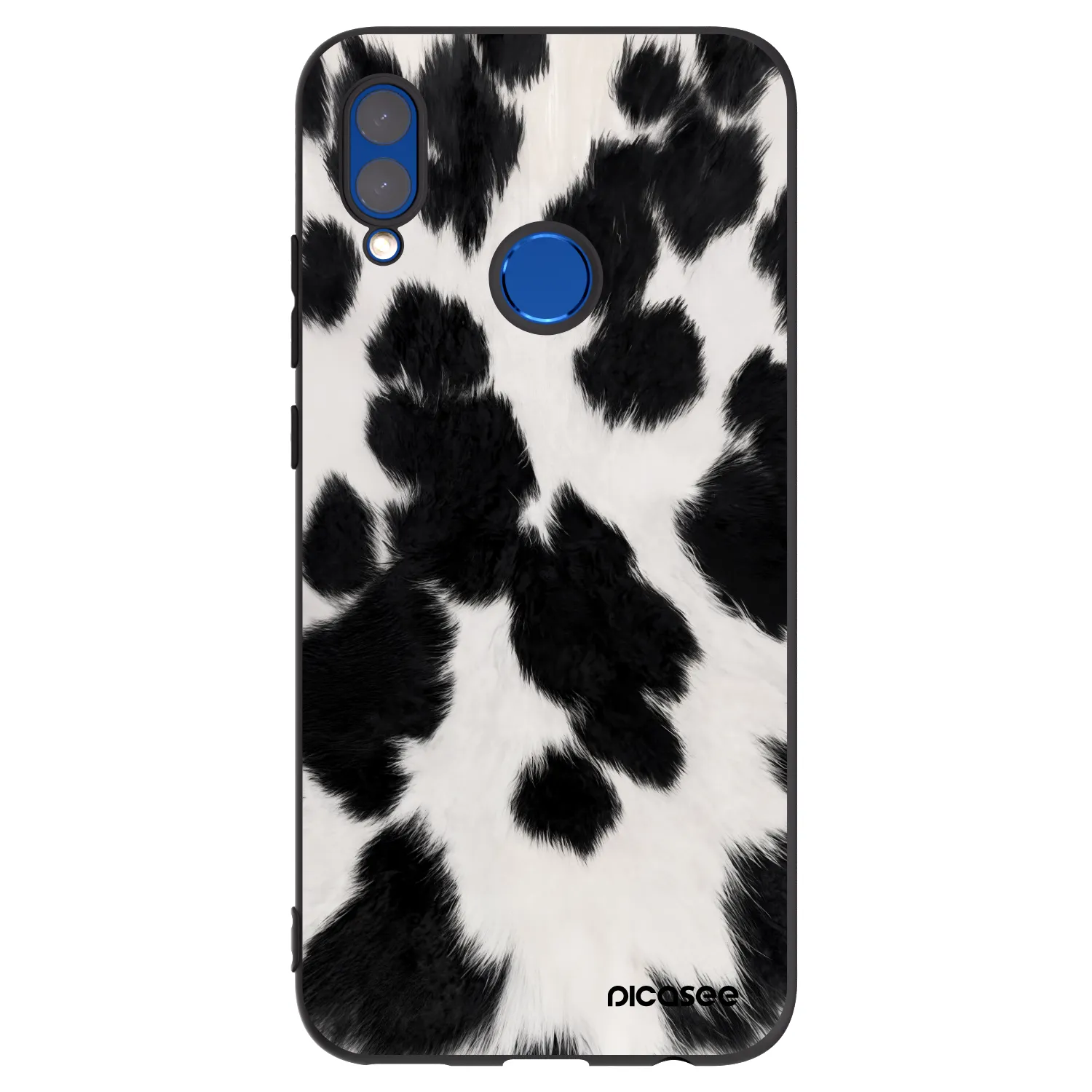 Picasee crna silikonska maskica za Huawei P Smart 2019 - Black Moo