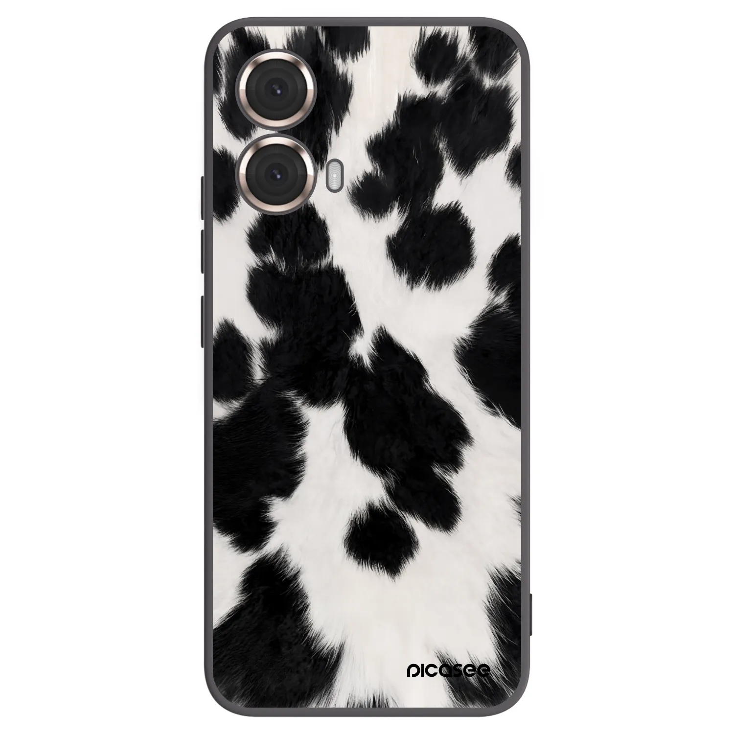 Picasee crna silikonska maskica za Motorola Moto G85 - Black Moo