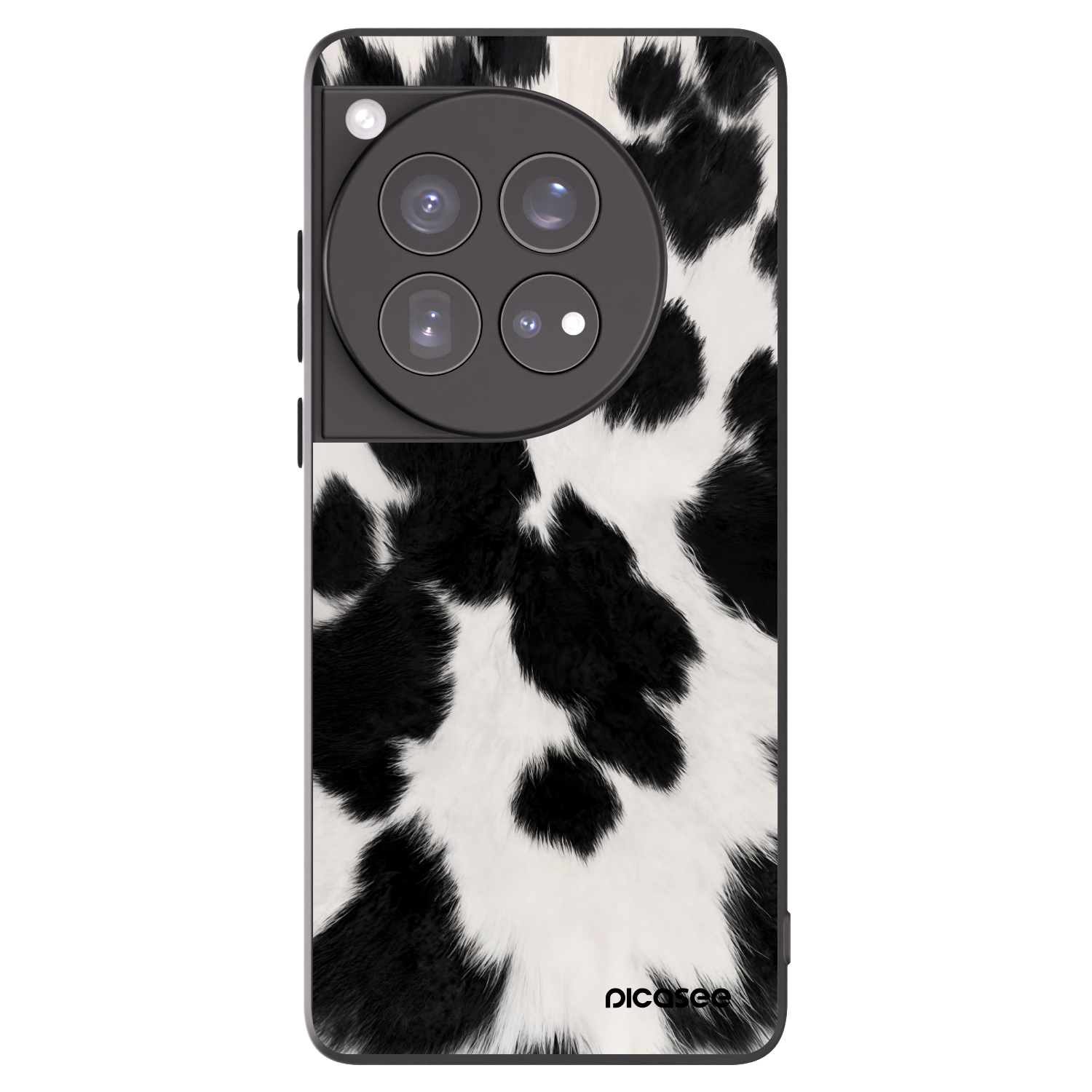Picasee crna silikonska maskica za OnePlus 12 5G - Black Moo