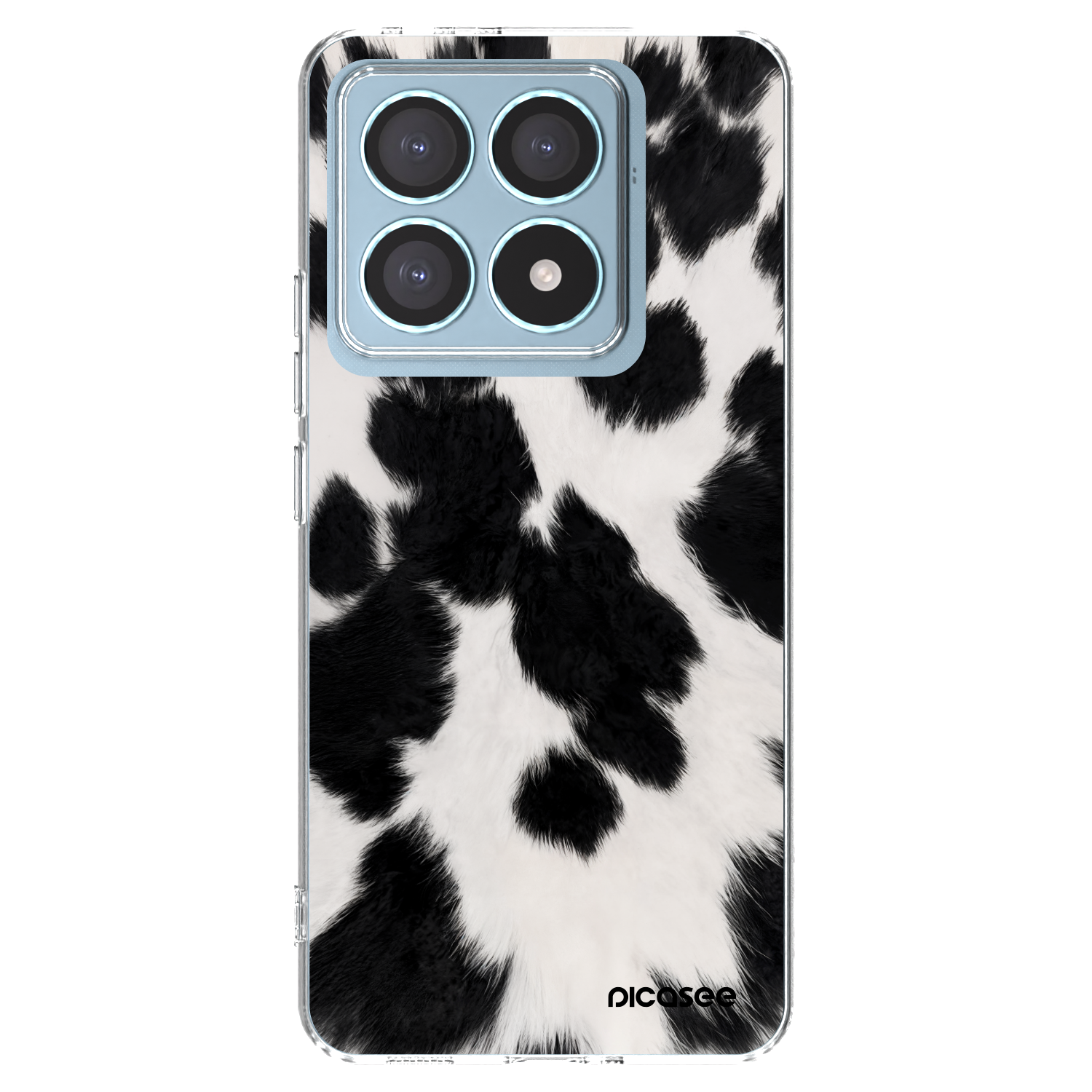 Picasee silikonska prozirna maskica za Xiaomi 14T Pro - Black Moo
