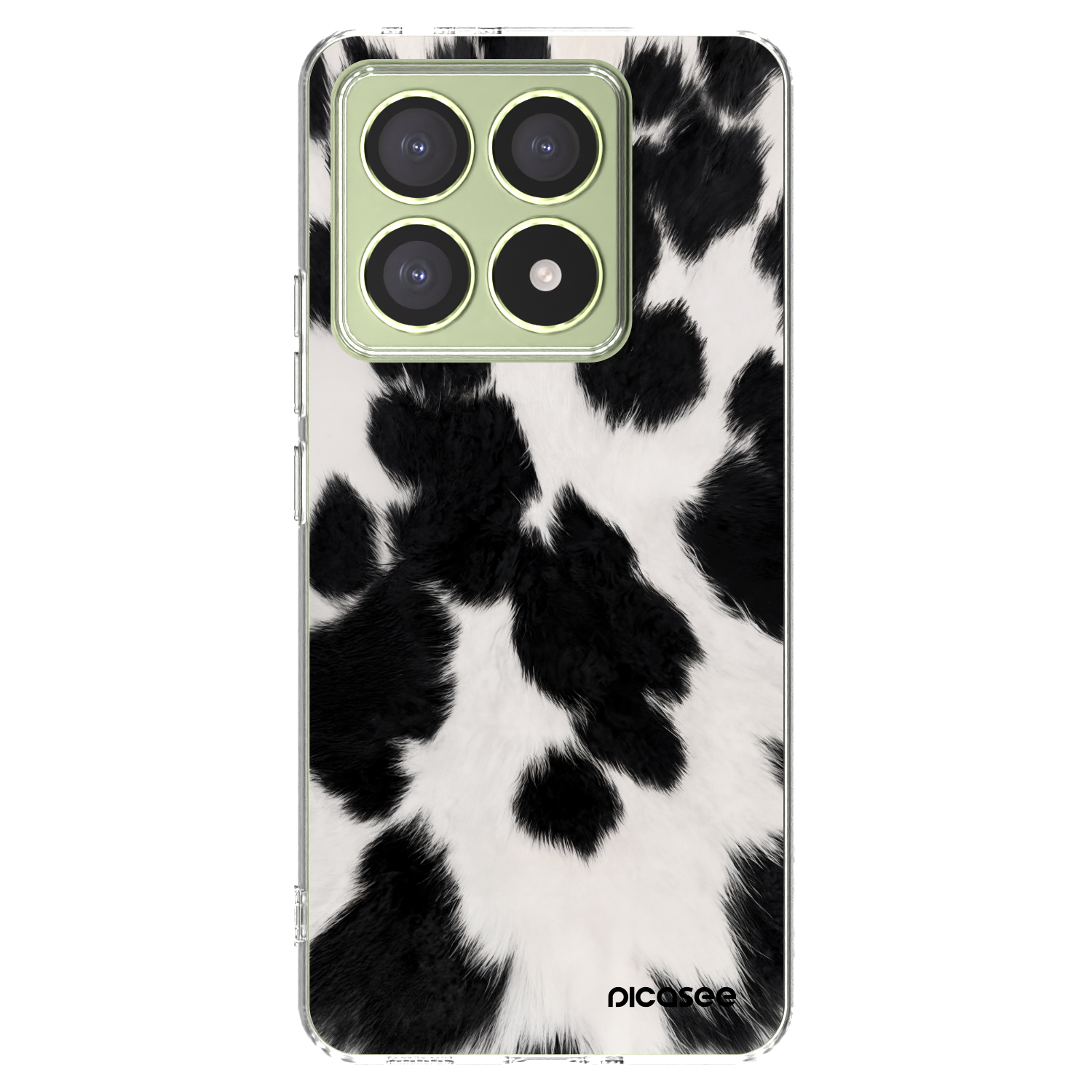 Picasee silikonska prozirna maskica za Xiaomi 14T - Black Moo
