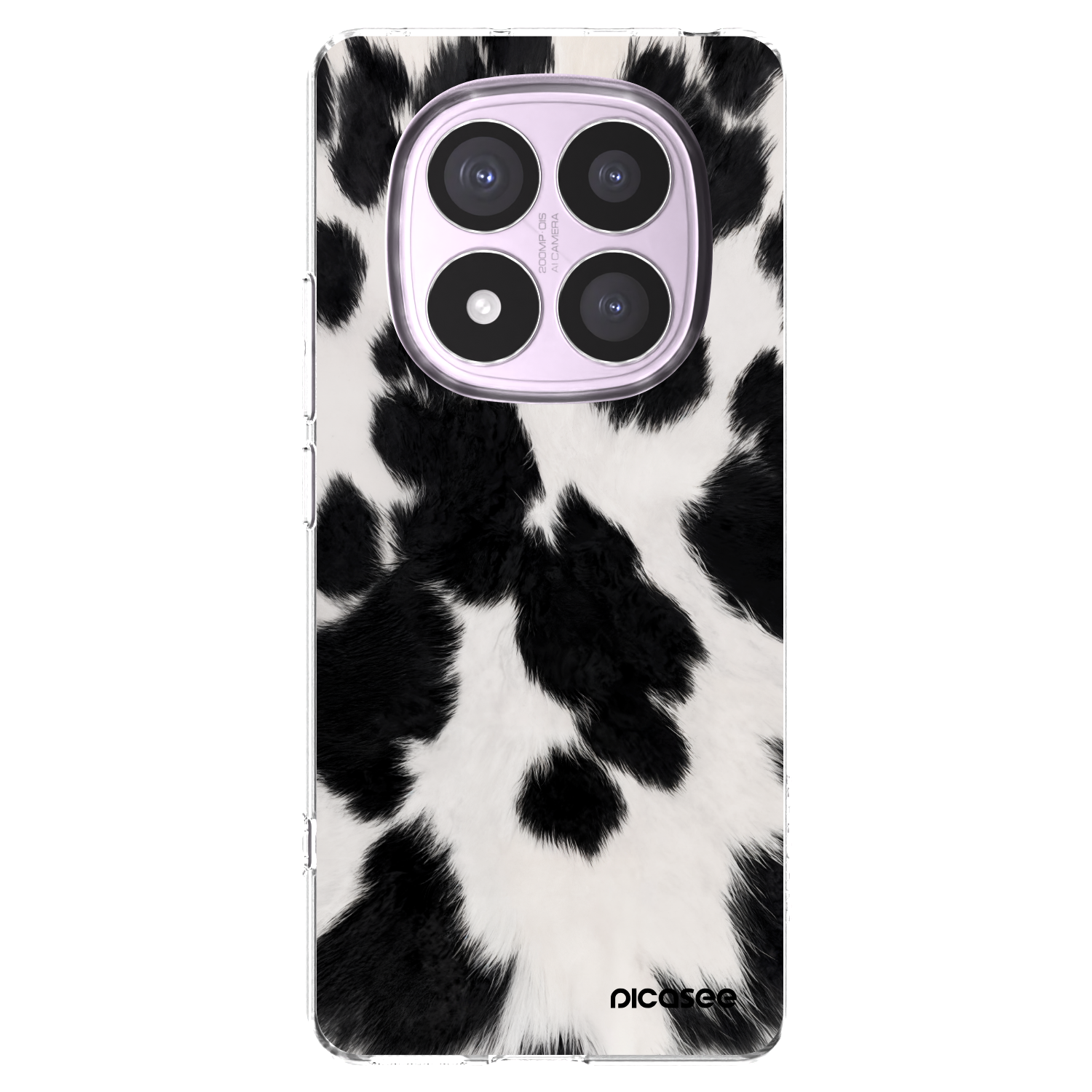 Picasee silikonska prozirna maskica za Xiaomi Redmi Note 14 Pro 5G - Black Moo
