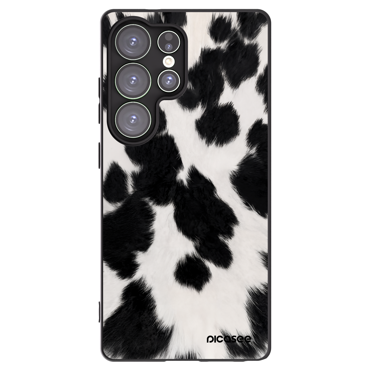 Picasee crna silikonska maskica za Samsung Galaxy S25 Ultra 5G - Black Moo