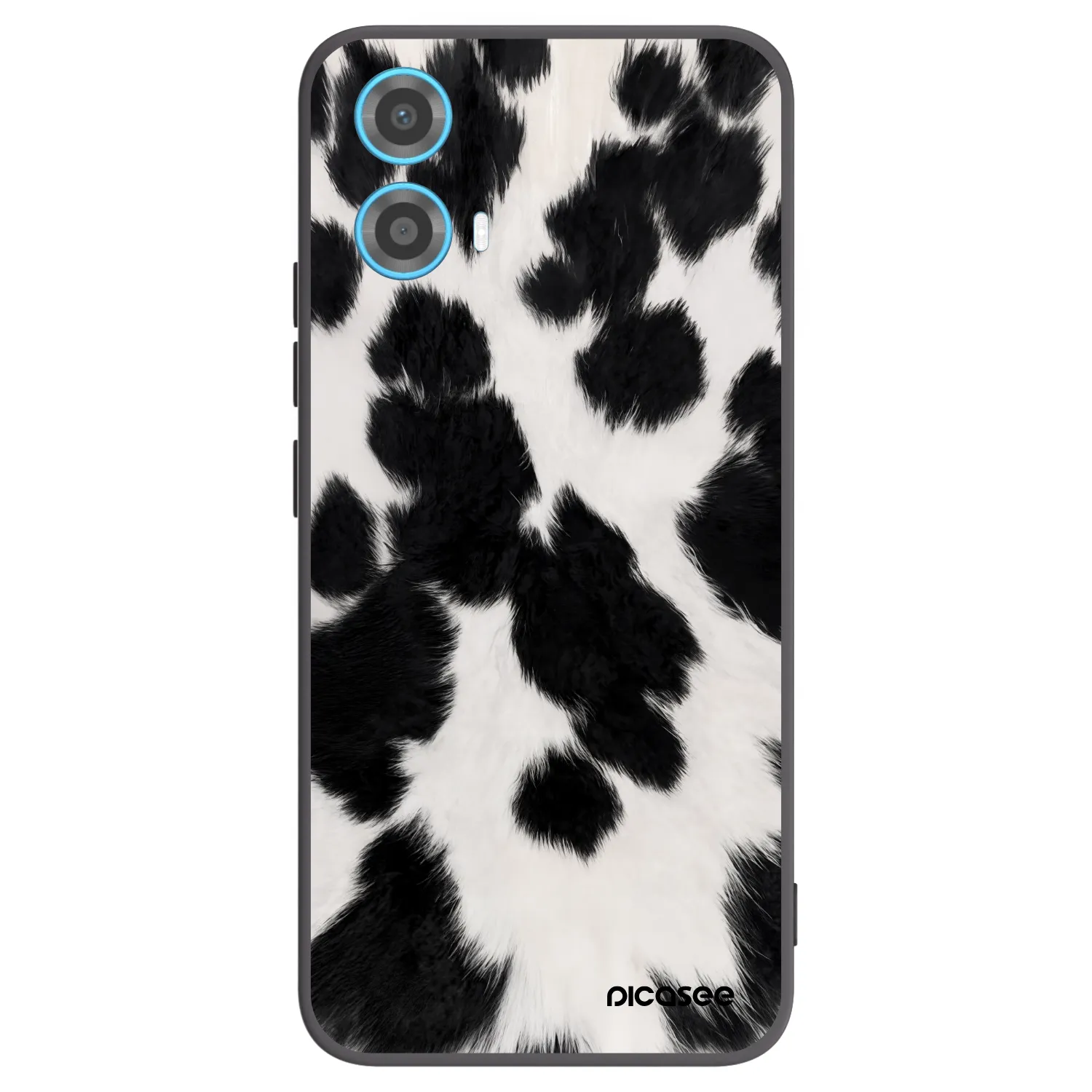 Picasee crna silikonska maskica za Motorola Moto G34 5G - Black Moo
