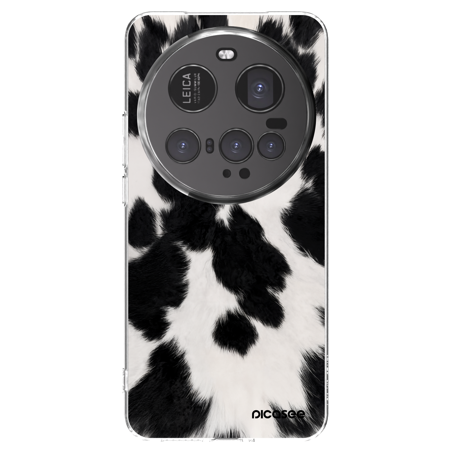Picasee silikonska prozirna maskica za Xiaomi 15 Ultra - Black Moo