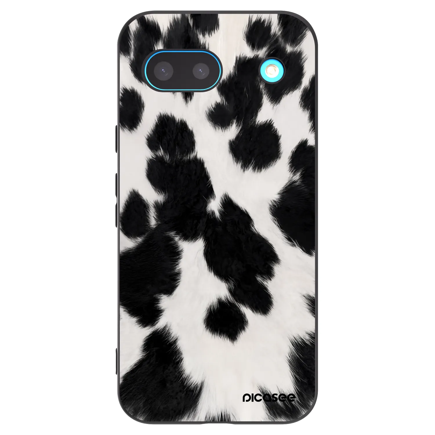 Picasee crna silikonska maskica za Google Pixel 8a - Black Moo