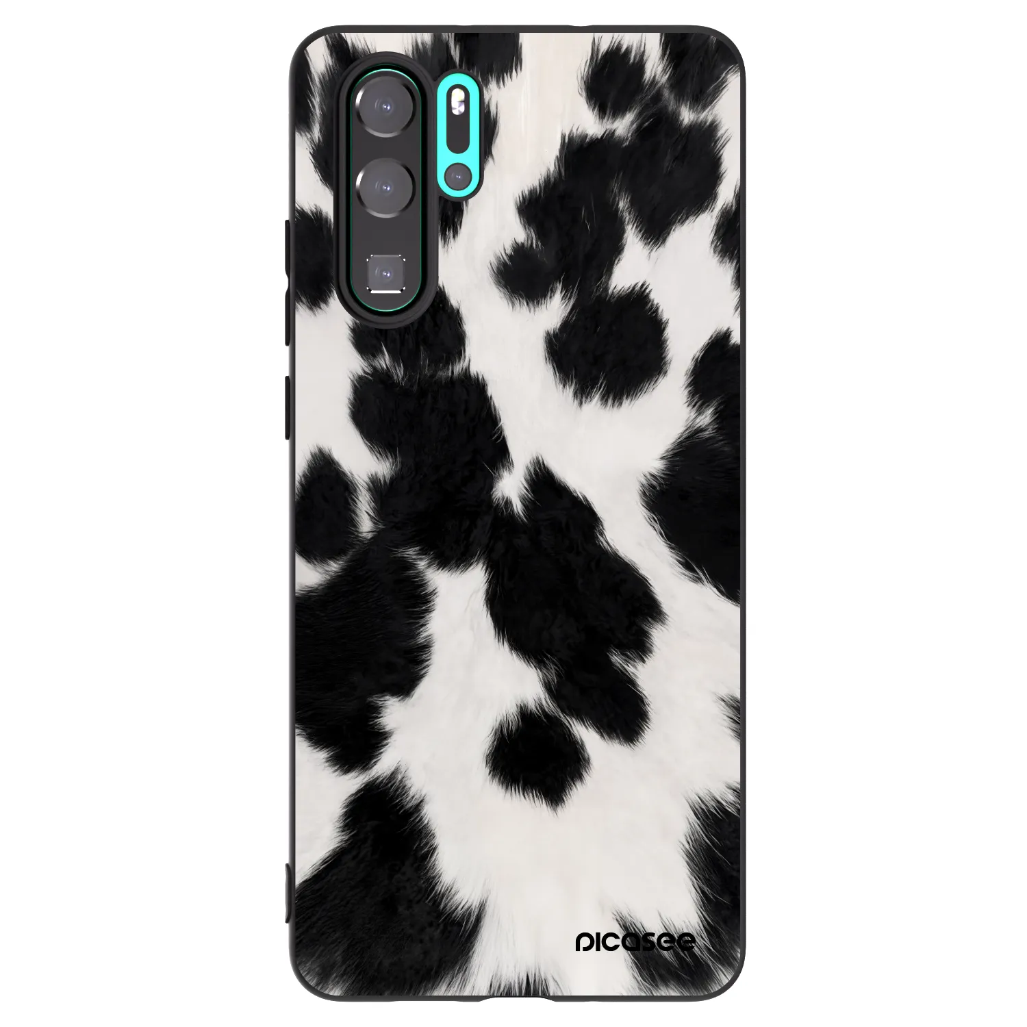 Picasee crna silikonska maskica za Huawei P30 Pro - Black Moo