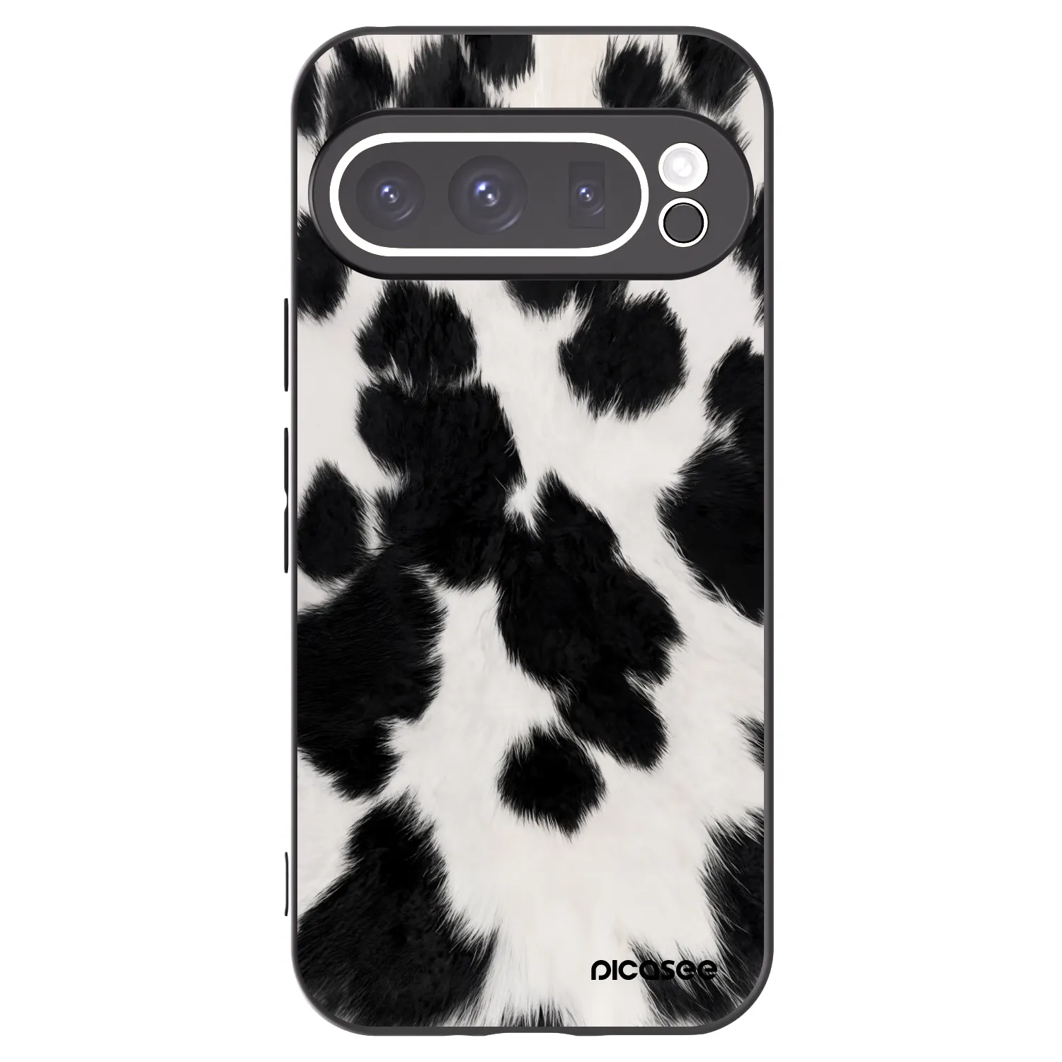 Picasee crna silikonska maskica za Google Pixel 9 Pro - Black Moo