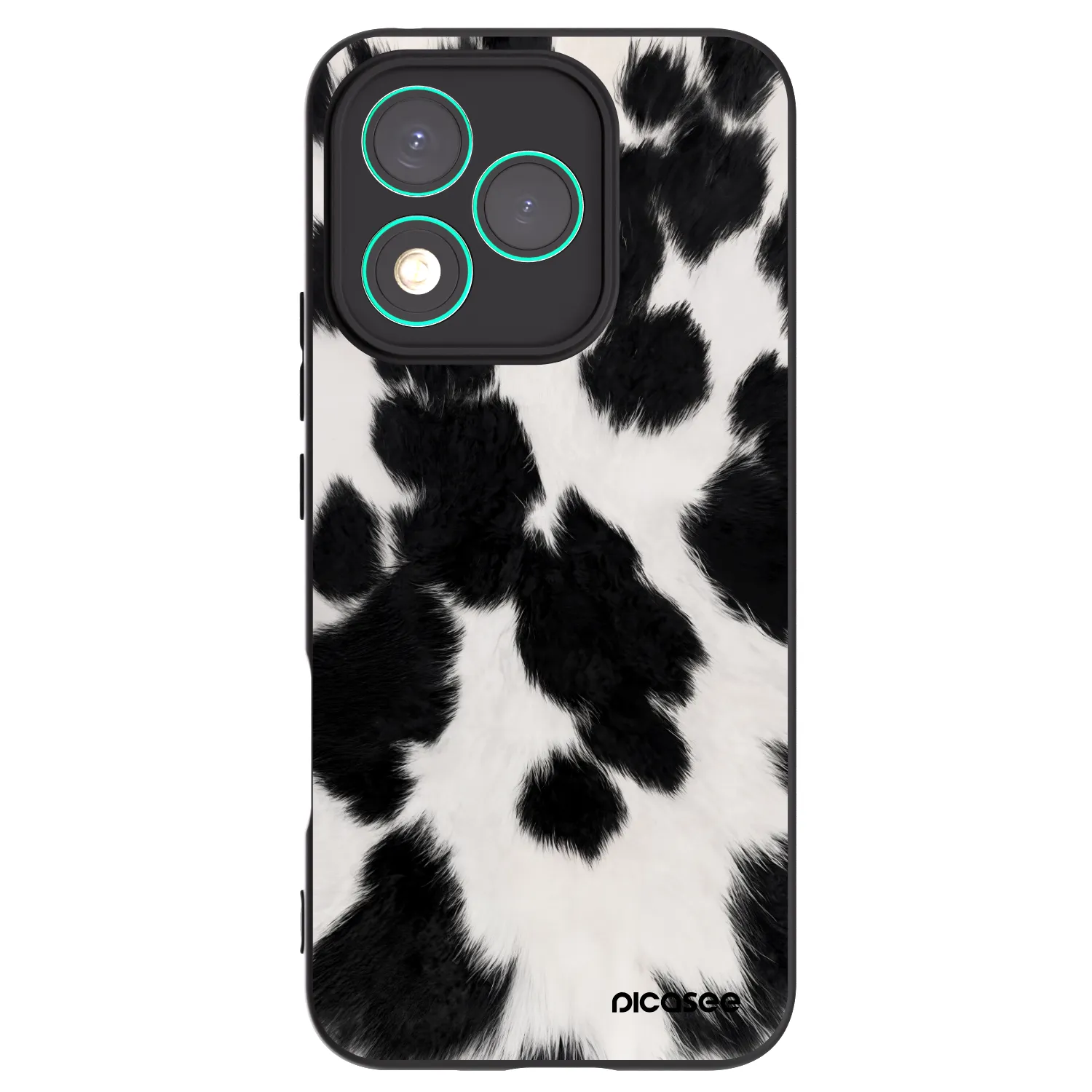 Picasee crna silikonska maskica za Honor 400 Lite 5G - Black Moo