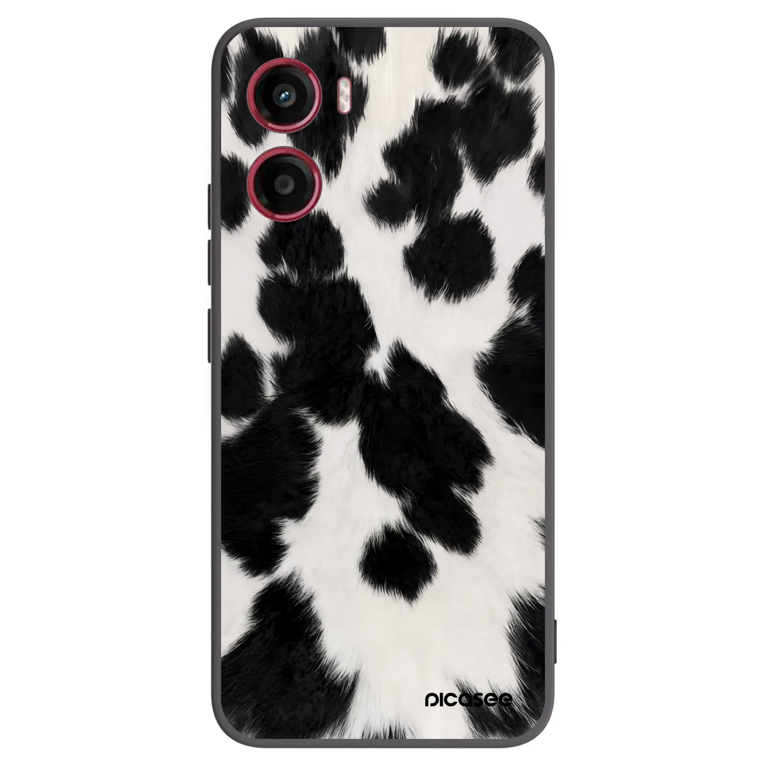 Picasee crna silikonska maskica za Motorola Moto G05 - Black Moo