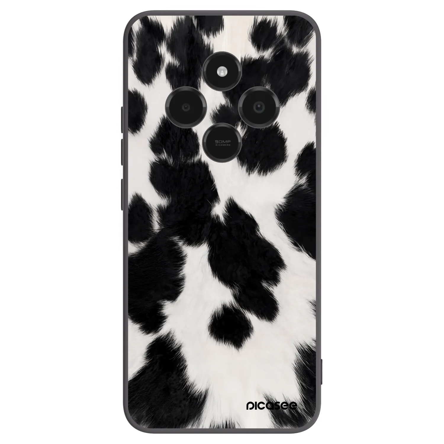 Picasee crna silikonska maskica za Xiaomi Poco C75 - Black Moo