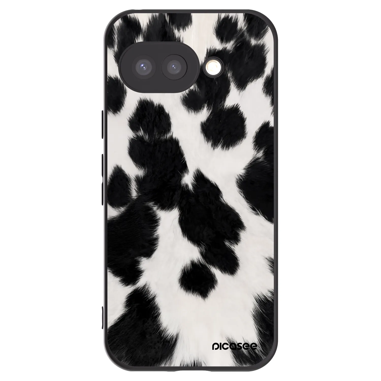 Picasee crna silikonska maskica za Google Pixel 9a - Black Moo