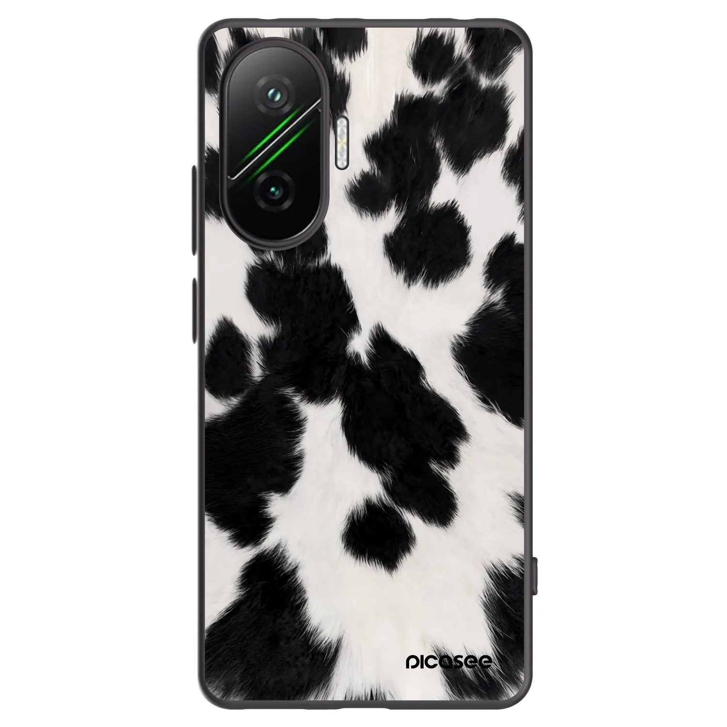 Picasee crna silikonska maskica za Xiaomi Poco F7 Pro 5G - Black Moo