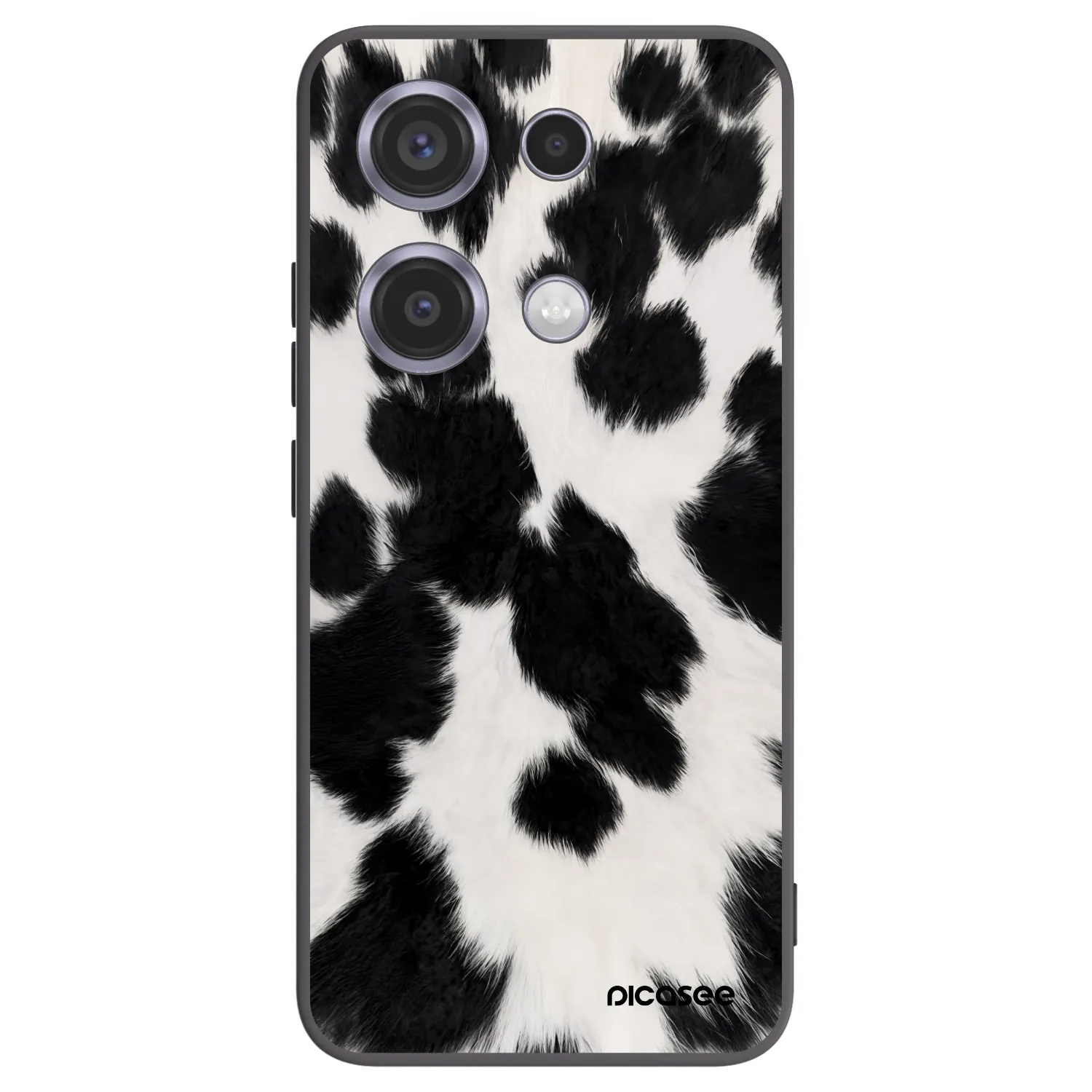 Picasee crna silikonska maskica za Xiaomi Redmi Note 14S - Black Moo