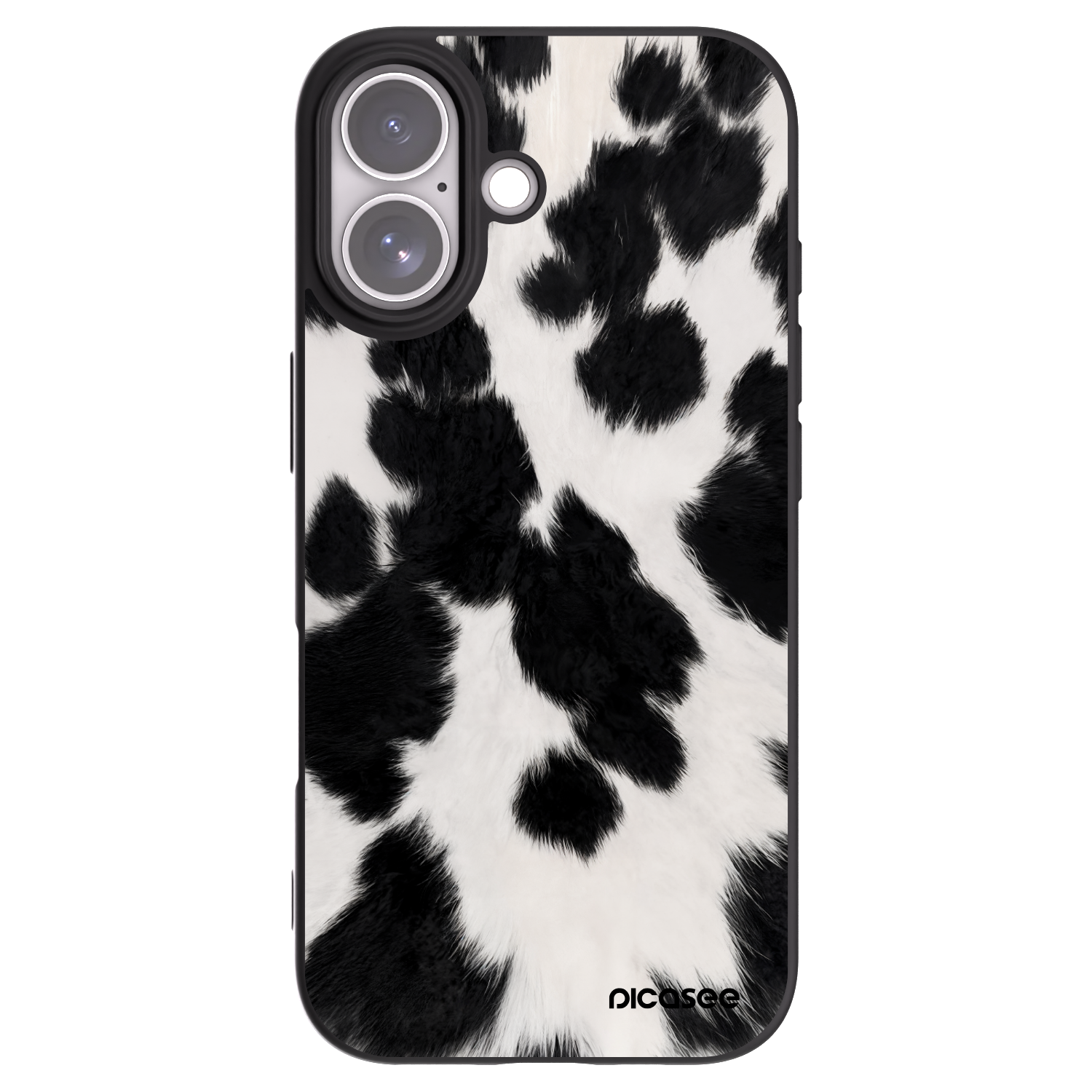 Picasee crna silikonska maskica za Apple iPhone 17 - Black Moo