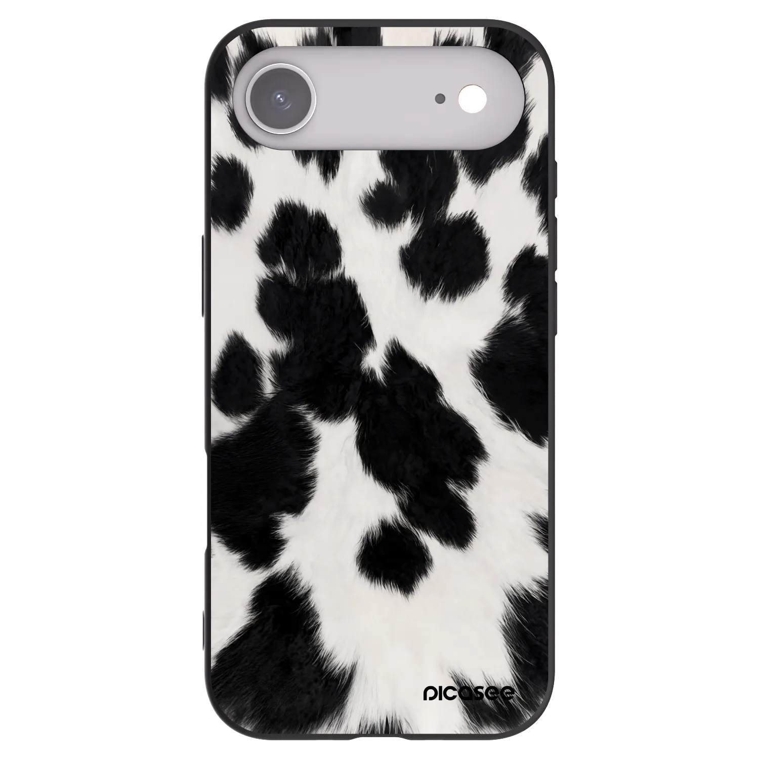 Picasee crna silikonska maskica za Apple iPhone Air - Black Moo