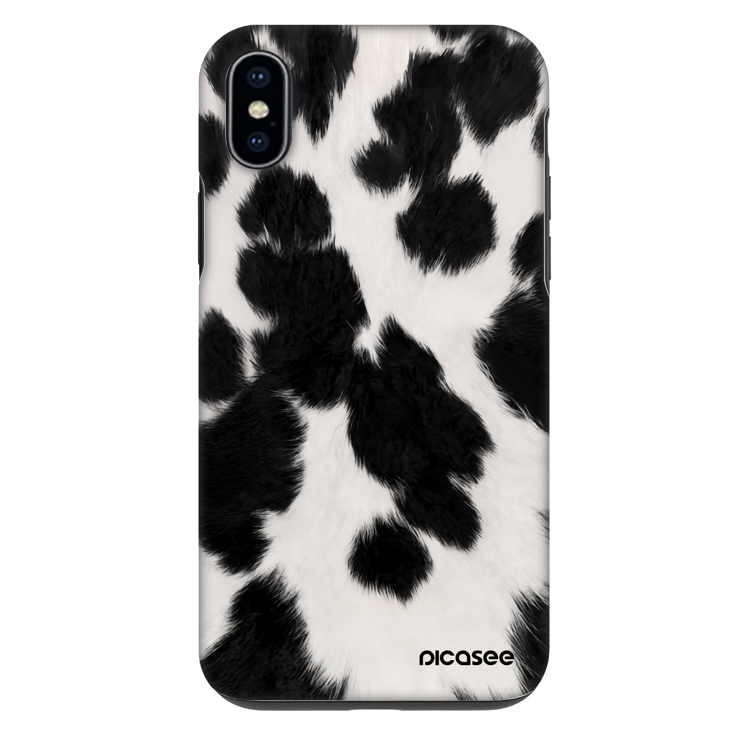 Picasee Fashion Case za Apple iPhone XS Max - Black Moo
