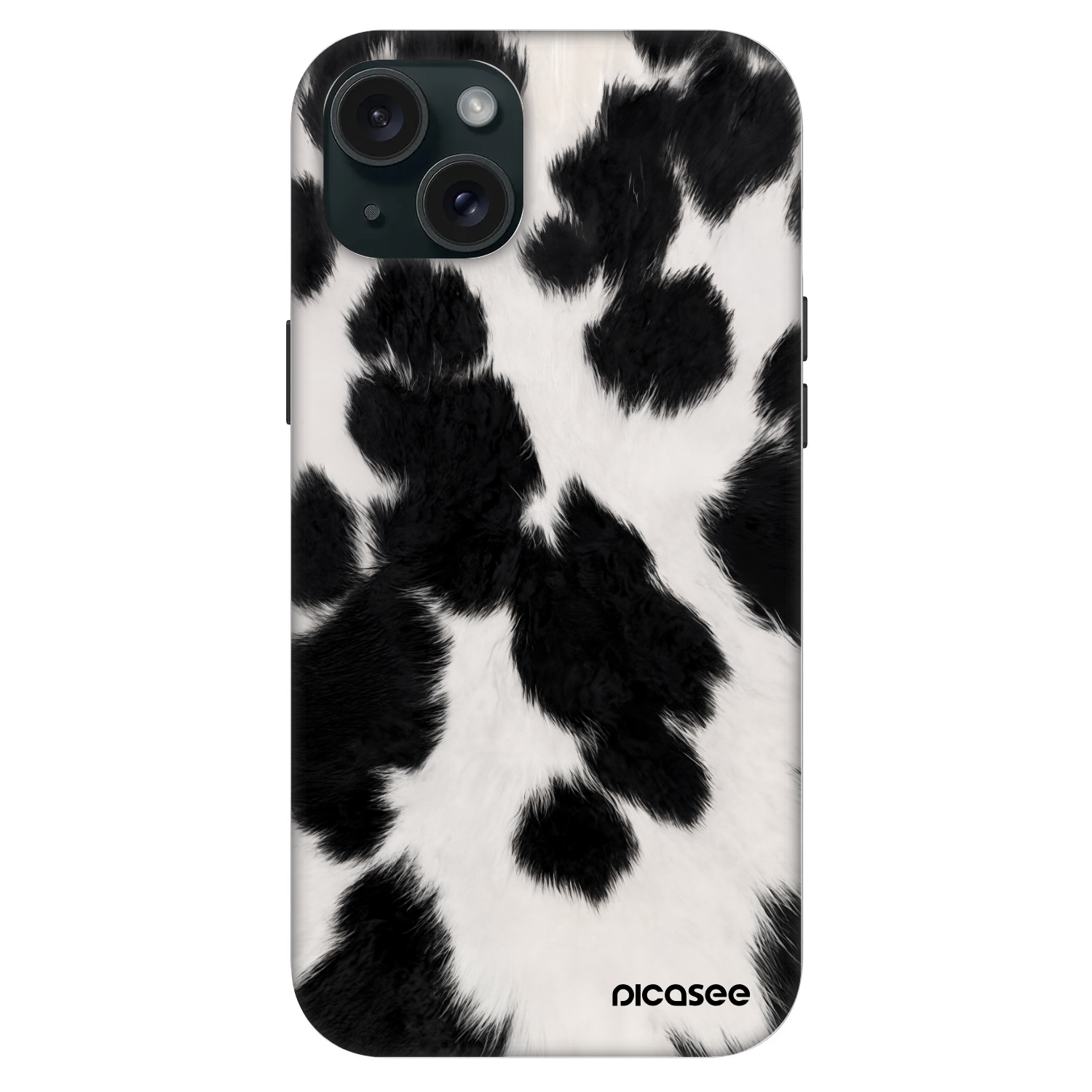 Picasee Fashion Case MagSafe za Apple iPhone 15 Plus - Black Moo