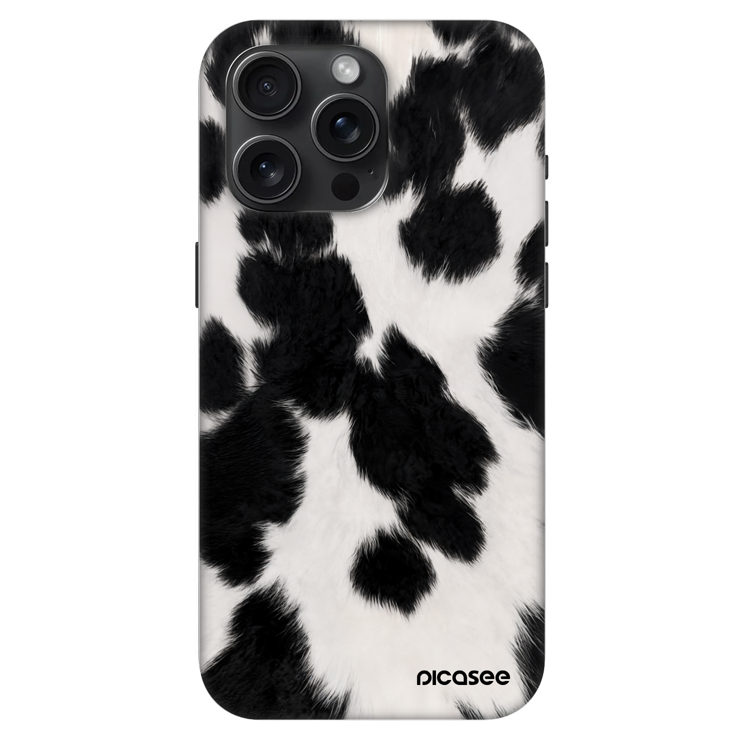 Picasee Fashion Case MagSafe za Apple iPhone 15 Pro Max - Black Moo