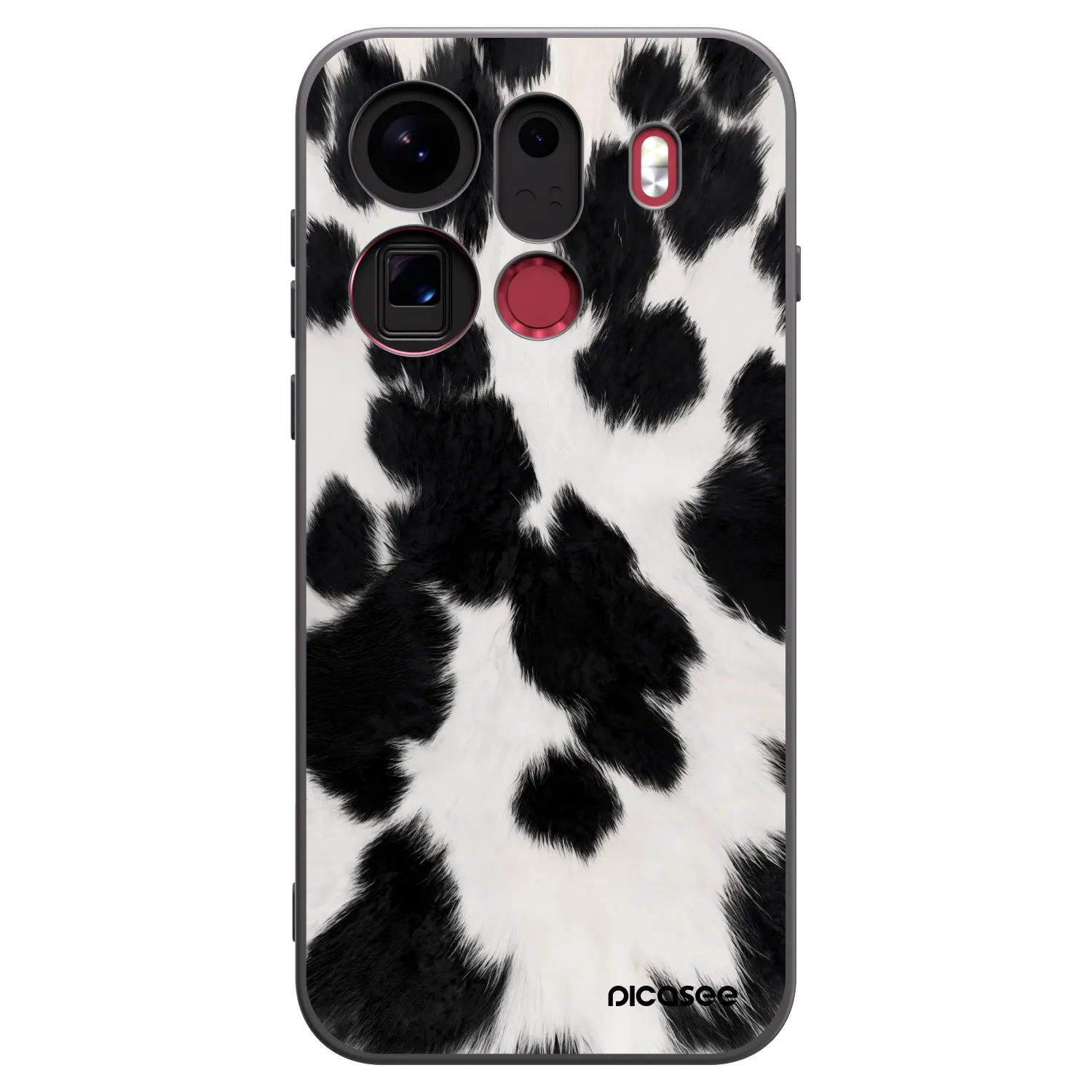 Picasee crna silikonska maskica za OPPO Find X9 Pro - Black Moo