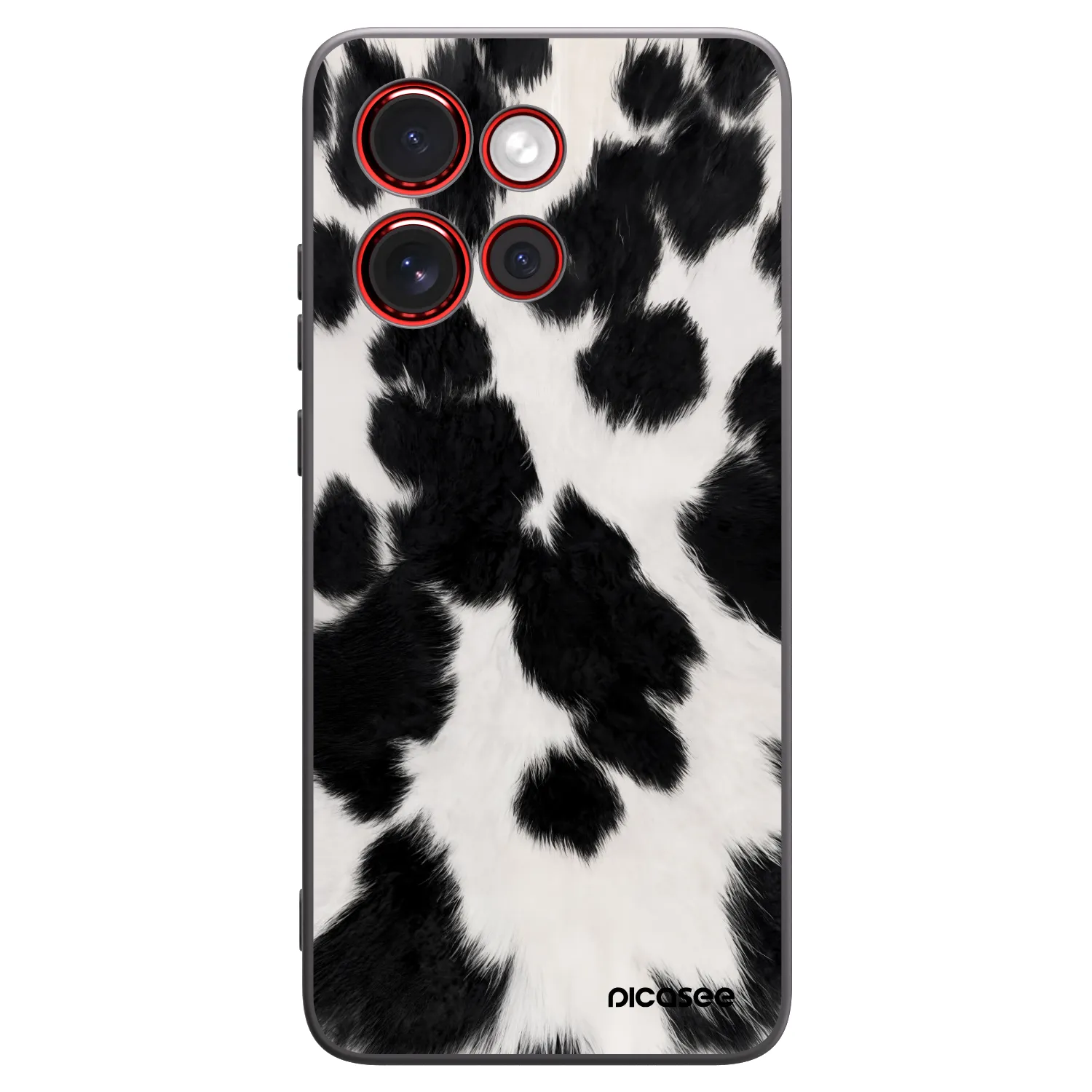 Picasee crna silikonska maskica za Motorola Edge 60 Neo 5G - Black Moo