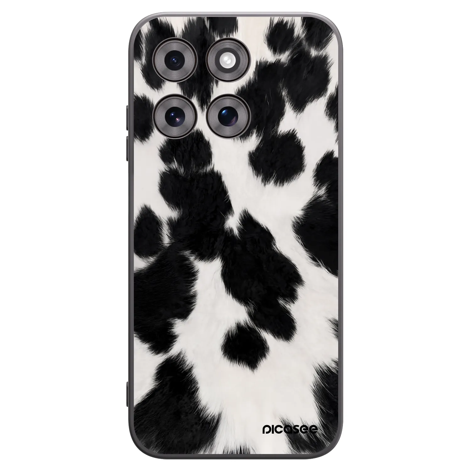 Picasee crna silikonska maskica za Motorola Moto G77 - Black Moo