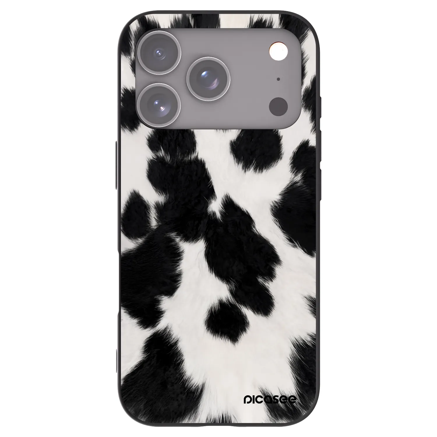 Picasee crna silikonska maskica za Apple iPhone 18 Pro - Black Moo
