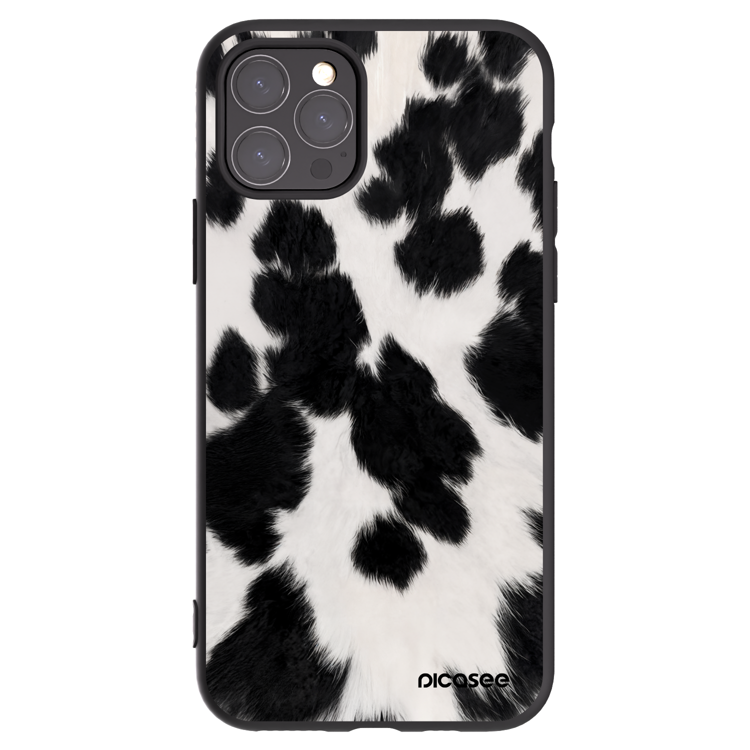 Picasee crna silikonska maskica za Apple iPhone 11 Pro - Black Moo