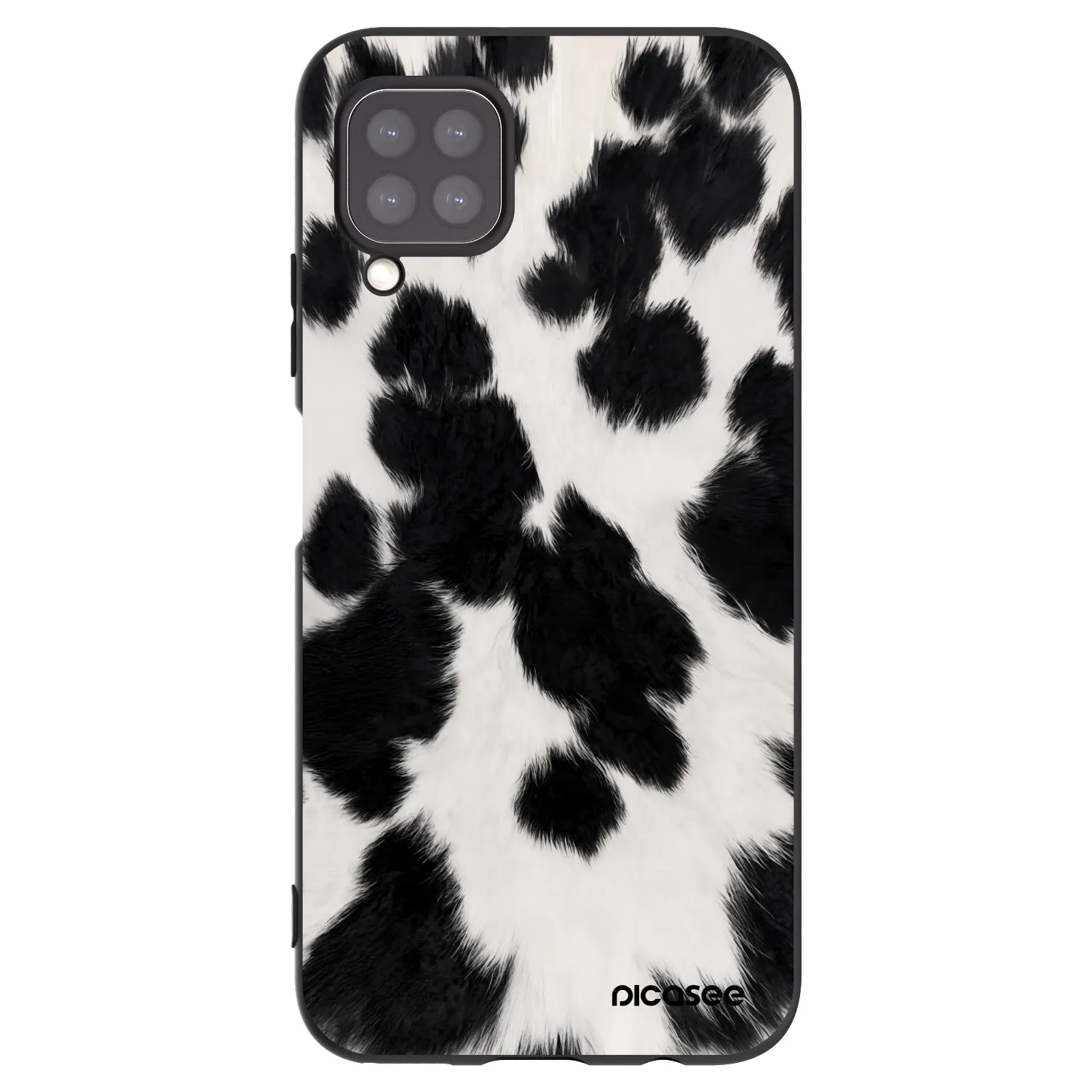 Picasee crna silikonska maskica za Huawei P40 Lite - Black Moo