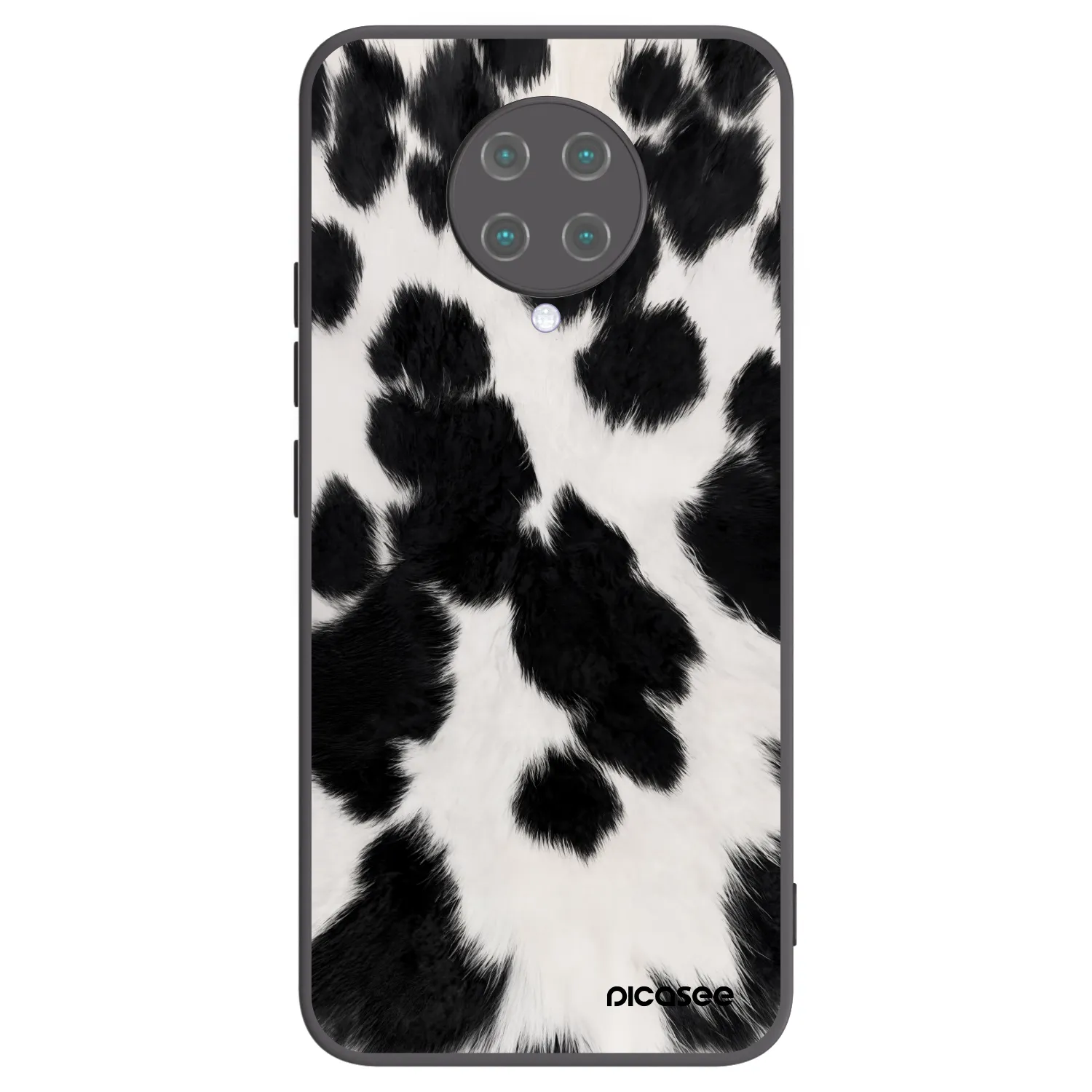 Picasee crna silikonska maskica za Xiaomi Poco F2 Pro - Black Moo
