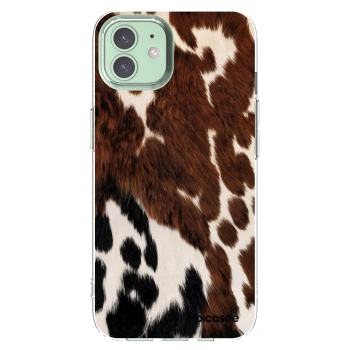 Picasee silikonska prozirna maskica za Apple iPhone 12 - Rust