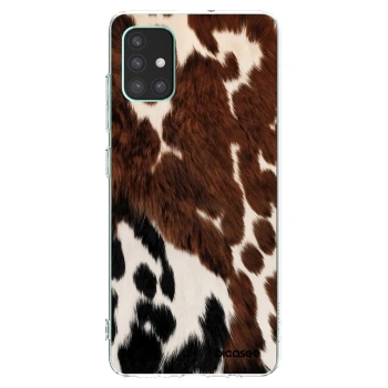 Picasee silikonska prozirna maskica za Samsung Galaxy M51 M515F - Rust