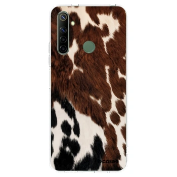 Picasee silikonska prozirna maskica za Realme 6i - Rust