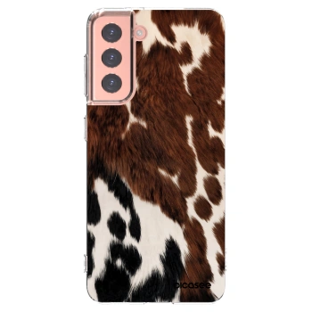 Picasee silikonska prozirna maskica za Samsung Galaxy S21 5G G991B - Rust