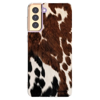 Picasee silikonska prozirna maskica za Samsung Galaxy S21+ 5G G996F - Rust