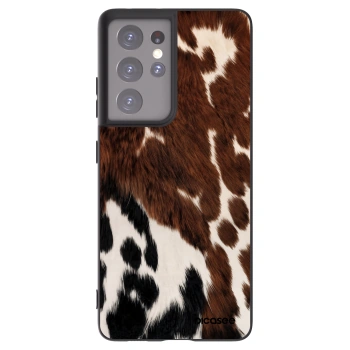 Picasee crna silikonska maskica za Samsung Galaxy S21 Ultra 5G G998B - Rust