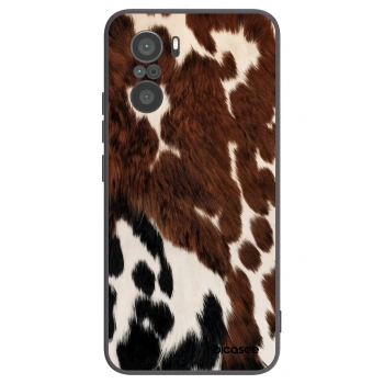 Picasee crna silikonska maskica za Xiaomi Poco F3 - Rust