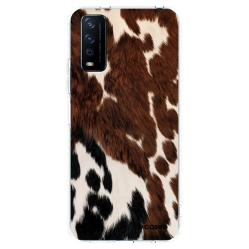 Picasee silikonska prozirna maskica za Vivo Y11s - Rust