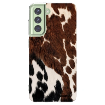 Picasee silikonska prozirna maskica za Samsung Galaxy S21 FE 5G - Rust