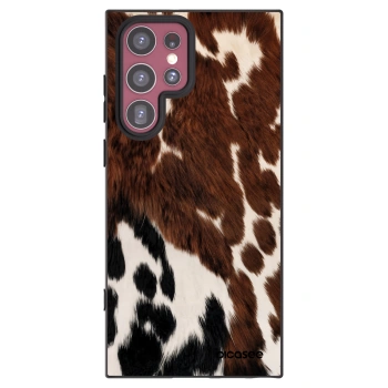 Picasee crna silikonska maskica za Samsung Galaxy S22 Ultra 5G - Rust