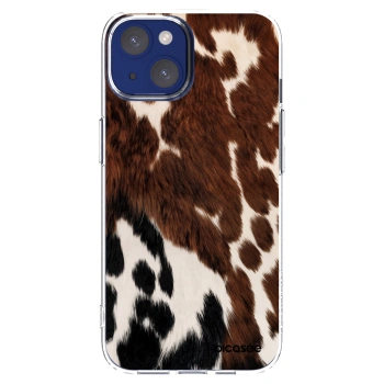 Picasee silikonska prozirna maskica za Apple iPhone 14 - Rust