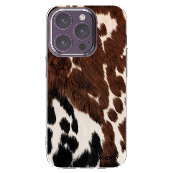 Picasee silikonska prozirna maskica za Apple iPhone 14 Pro - Rust