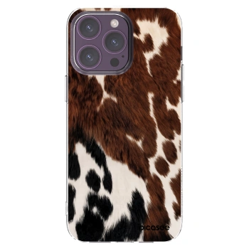 Picasee silikonska prozirna maskica za Apple iPhone 14 Pro Max - Rust
