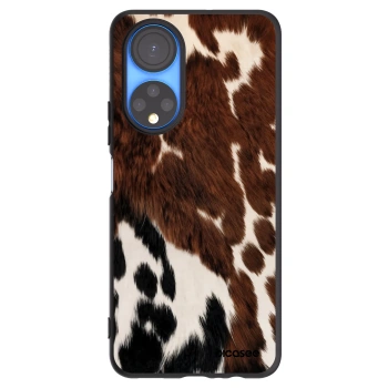 Picasee crna silikonska maskica za Honor X7 - Rust
