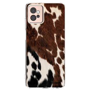 Picasee silikonska prozirna maskica za Motorola Moto G32 - Rust