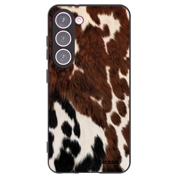 Picasee crna silikonska maskica za Samsung Galaxy S23 5G - Rust