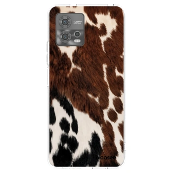 Picasee silikonska prozirna maskica za Motorola Moto G72 - Rust