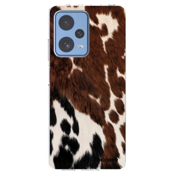 Picasee silikonska prozirna maskica za Xiaomi Redmi Note 12 Pro 5G - Rust